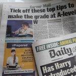 Justin Craig featured in Career Mail and Daily Mail newspapers